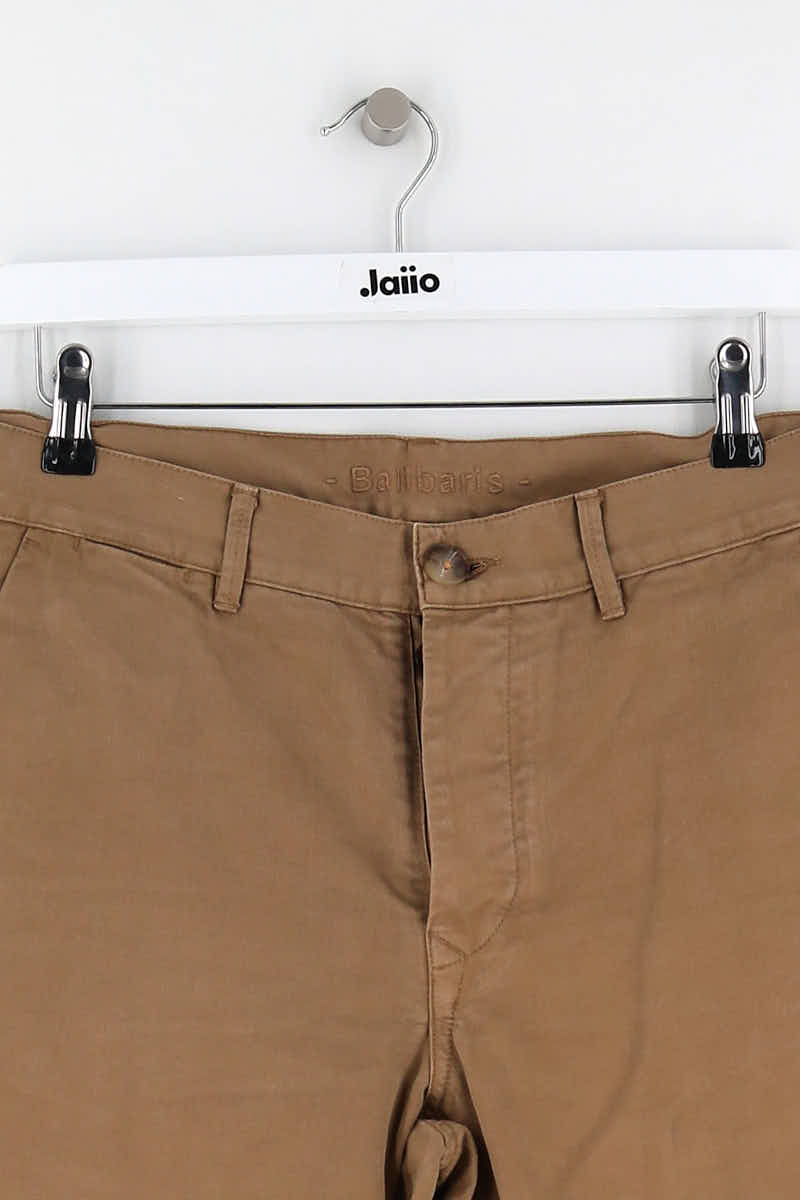 Pantalon droit Balibaris  Marron