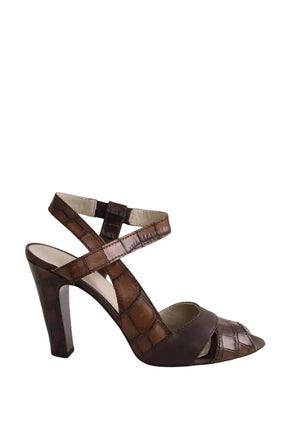 Talons Max Mara Marron en Cuir, taille 38 - Seconde Main