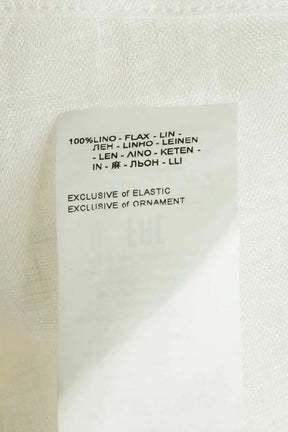 Robe Falconeri Blanc en Lin