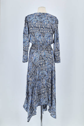 Robe Maje  Bleu