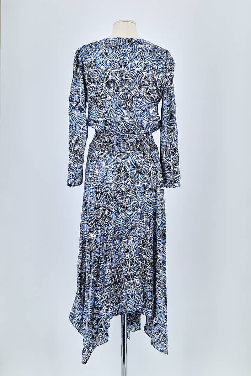 Robe Maje  Bleu