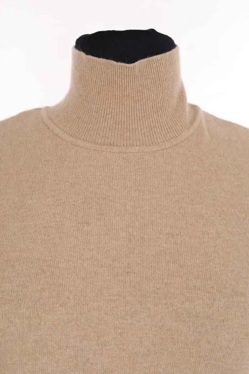 Top Valentino Camel en Laine