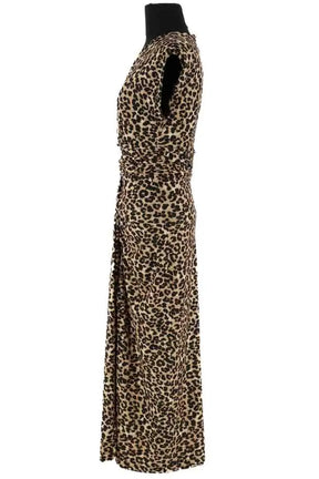 Robe Essentiel Antwerp Marron en Coton - élasthanne
