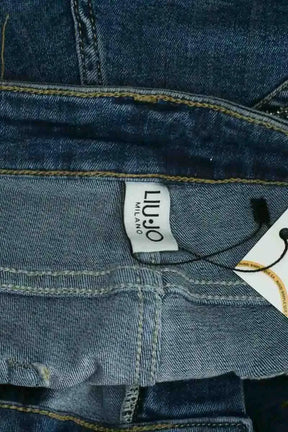Jean slim Liu Jo Bleu en Coton