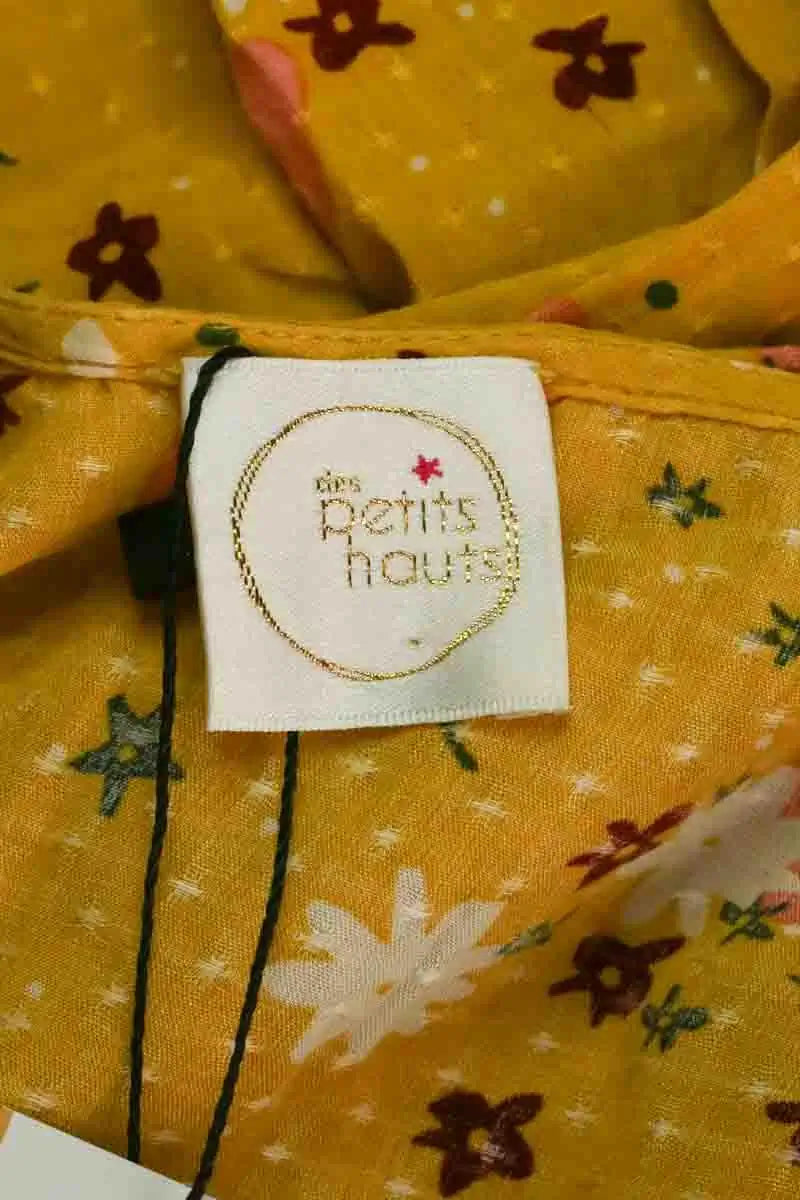 Robe Des Petits Hauts Romea Jaune en Synthétique