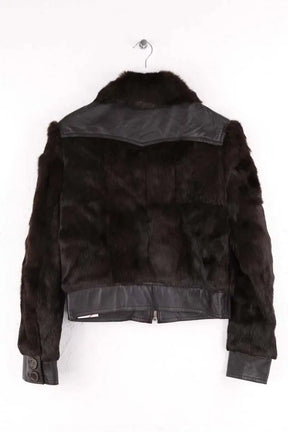 Blouson Marc Jacobs Marron en Fourrure