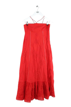 Robe Antik Batik  Rouge