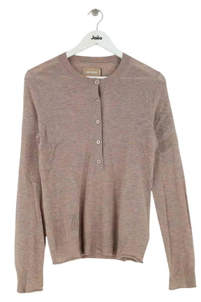 Top Zadig & Voltaire Marron en Cachemire, taille S - Seconde Main