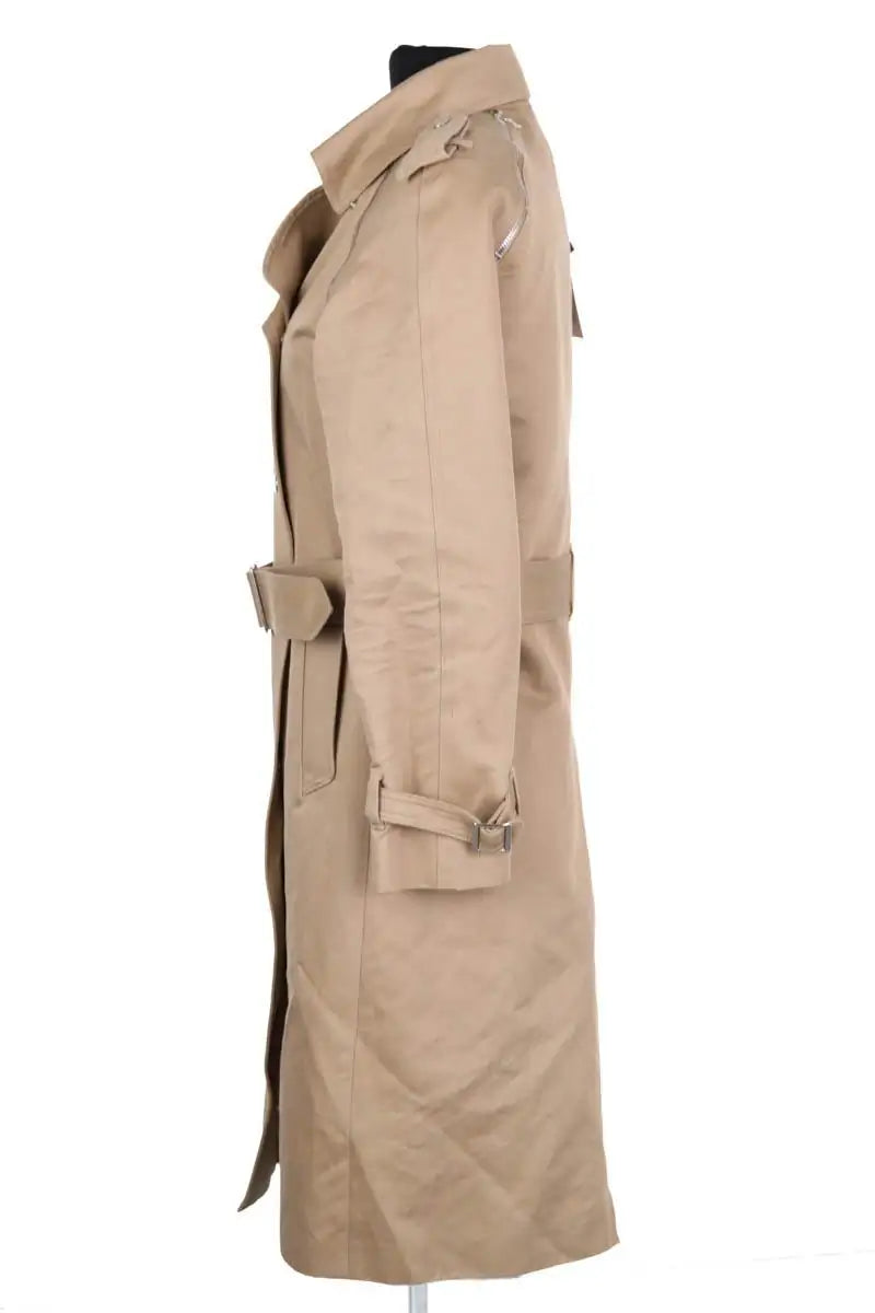 Trench-coat Sandro Beige en Synthétique