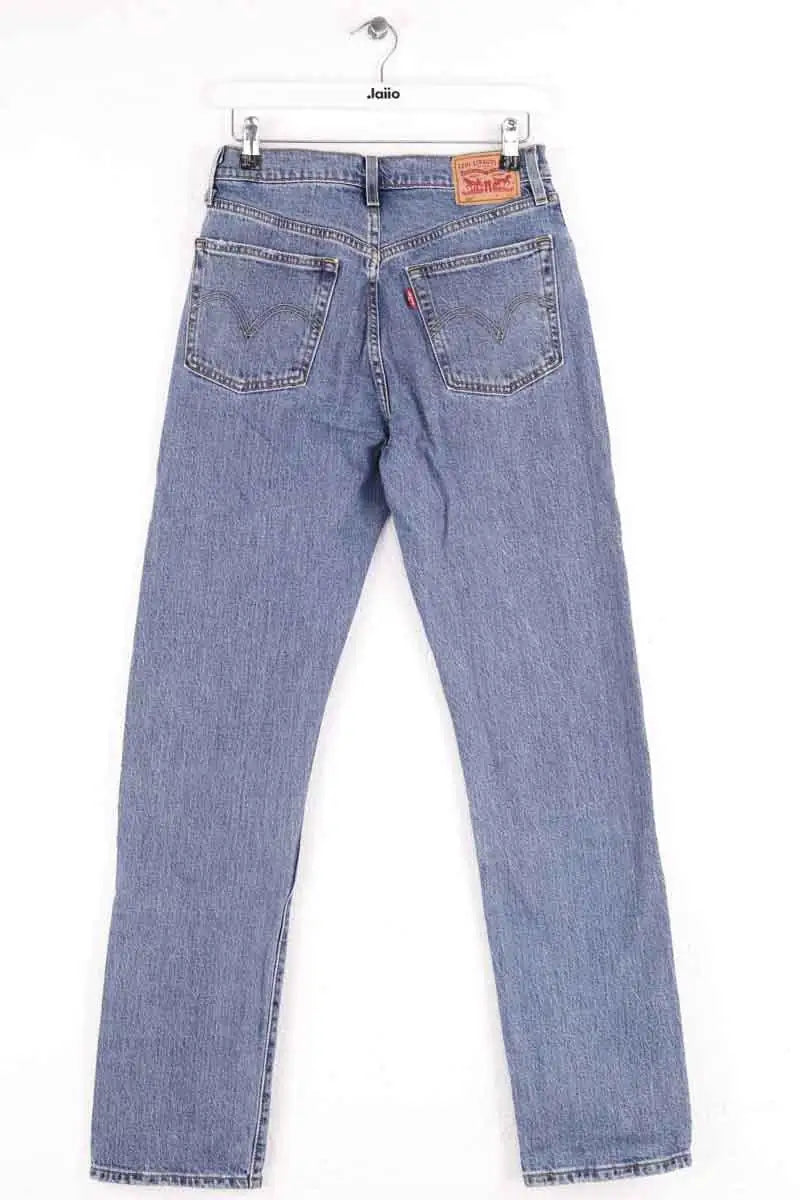 Jean droit Levi's Bleu en Coton