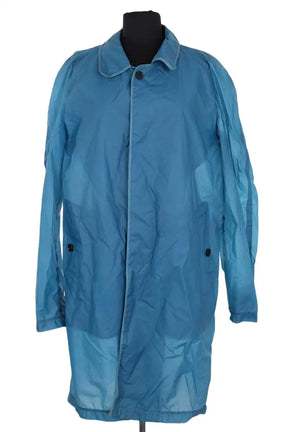 Parka Burberry Bleu en Synthétique, taille XL - Seconde Main