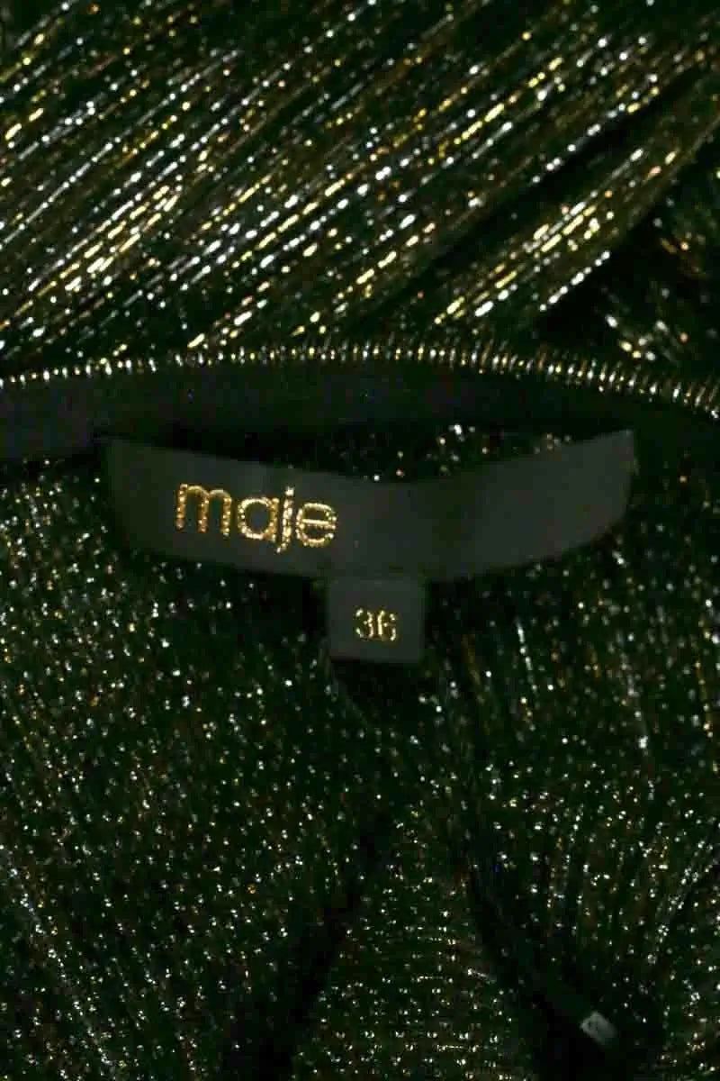 Robe Maje Doré en Synthétique