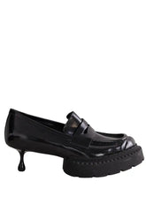 Mocassins Jimmy Choo Noir en Cuir, taille 39 - Seconde Main