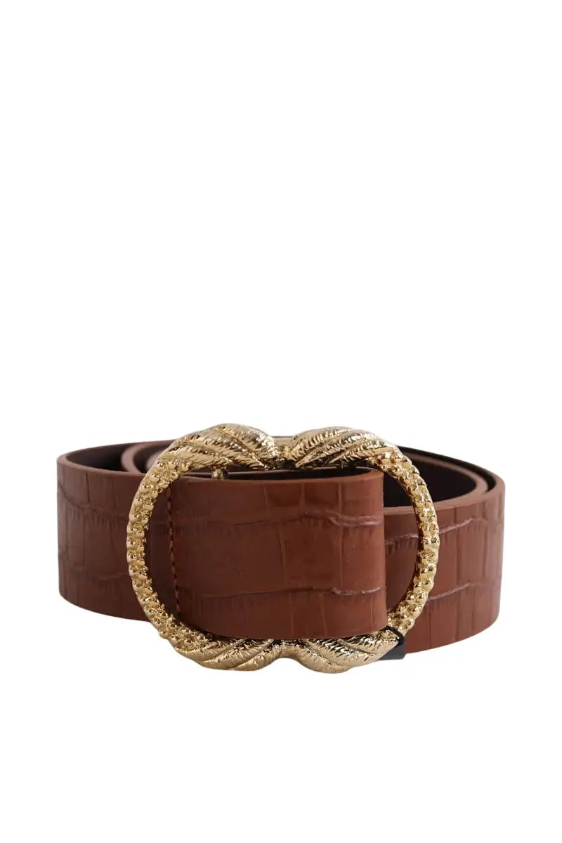 Ceinture en cuir Sézane Marron en Cuir, taille S - Seconde Main