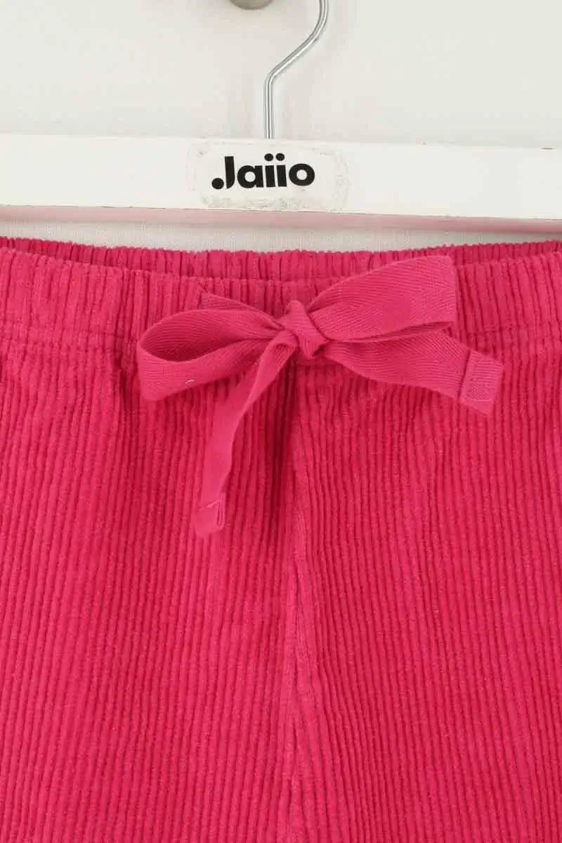 Pantalon droit Autry Rose en Coton