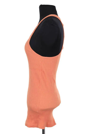 Top sans manche Isabel Marant Orange en Coton