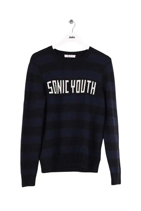 Pull Sandro Marine en Laine, taille M - Seconde Main