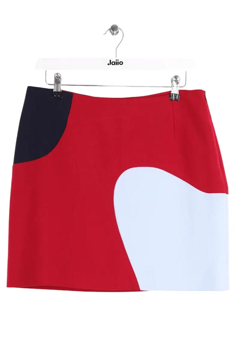 Mini jupe Tara Jarmon Rouge en Synthétique, taille L - Seconde Main