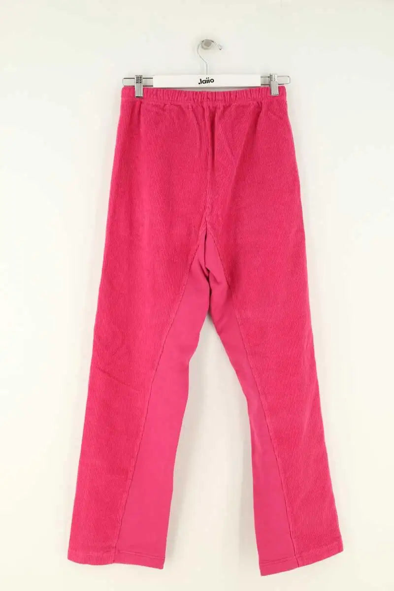 Pantalon droit Autry Rose en Coton
