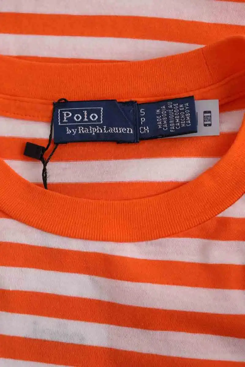 T-shirt Ralph Lauren Orange en Coton