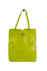 Cabas Courrèges Jaune en Synthétique - Seconde Main