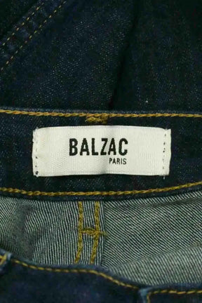 Jean slim Balzac Marine en Coton