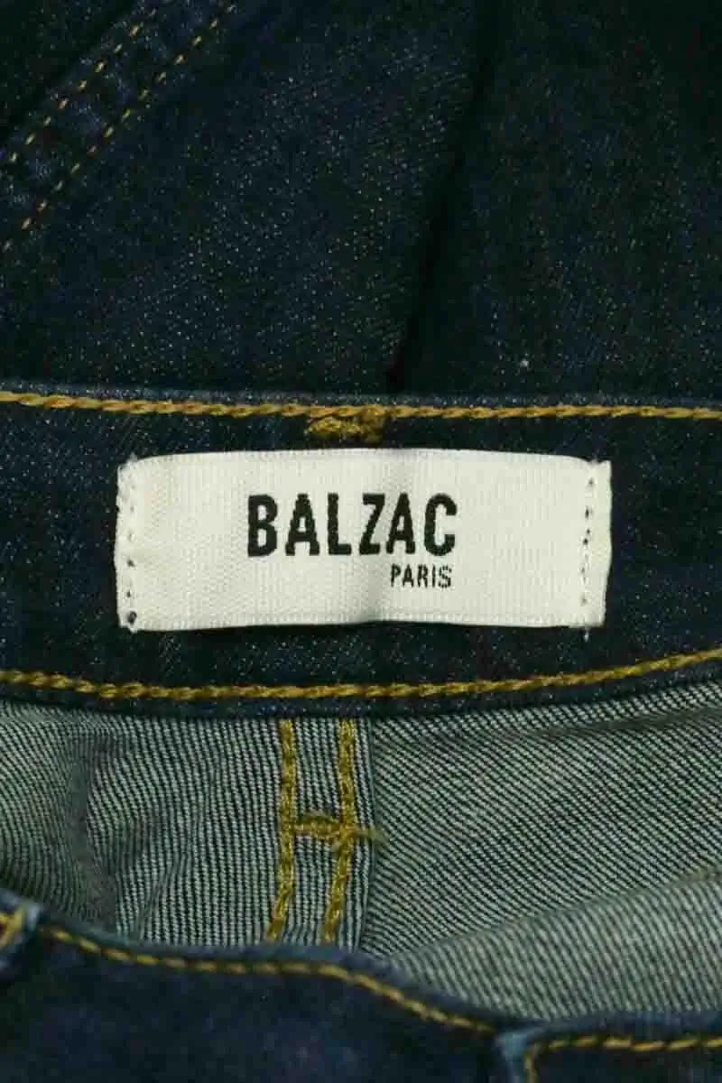 Jean slim Balzac Marine en Coton