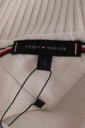 Pull Tommy Hilfiger Blanc en Coton