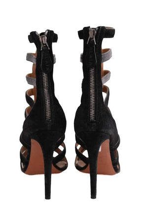 Talons Alaïa Noir en Cuir