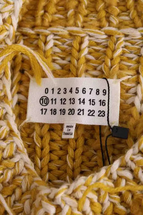 Pull Maison Martin Margiela Jaune en Laine