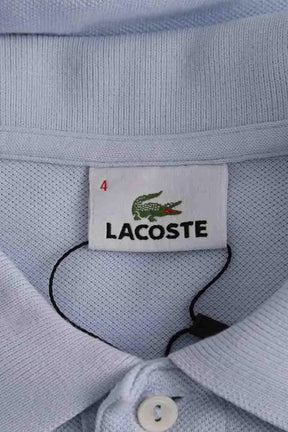 Polo Lacoste Bleu en Coton