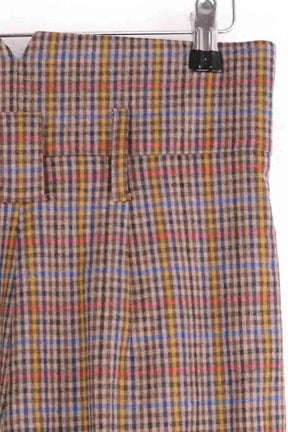 Pantalon large Tara Jarmon Marron en Laine