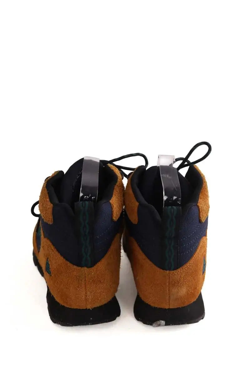 Baskets hautes Nike Camel en Daim
