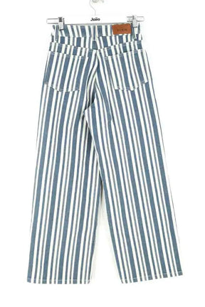 Jean large Sézane Bleu en Coton
