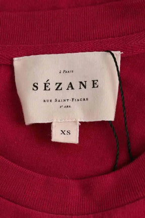 T-shirt Sézane Rose en Coton