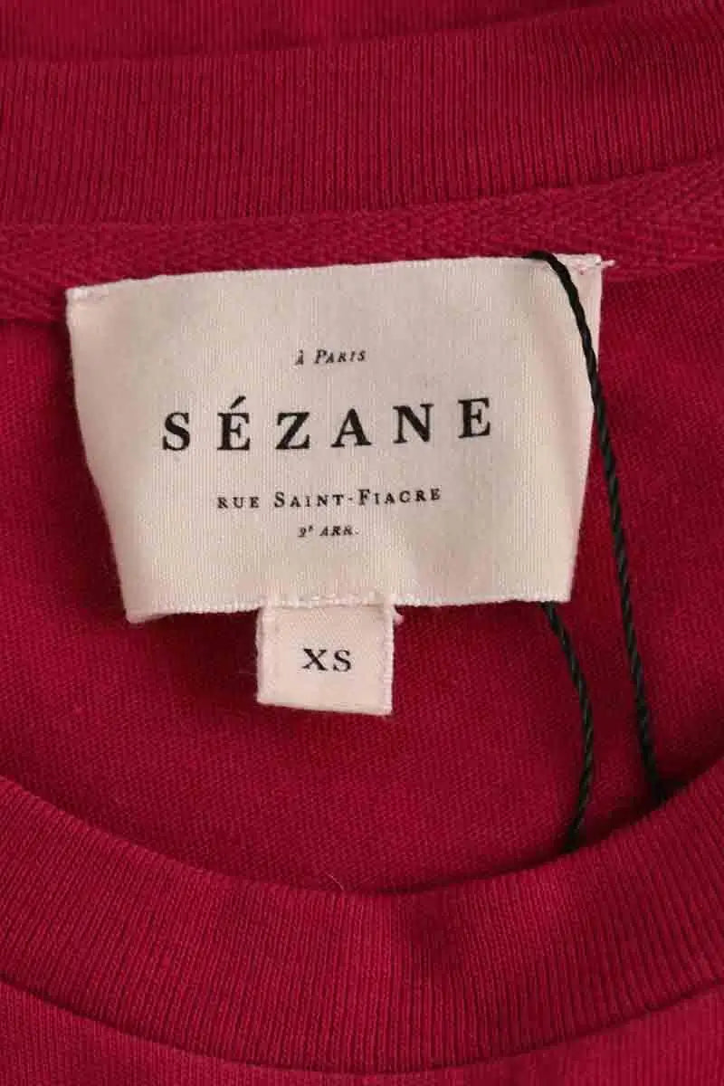 T-shirt Sézane Rose en Coton