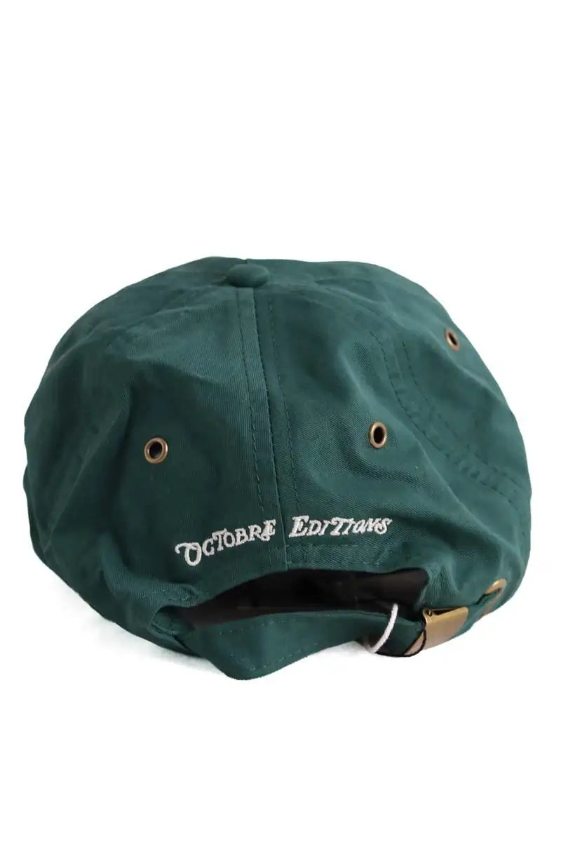 Casquette Octobre Vert en Coton