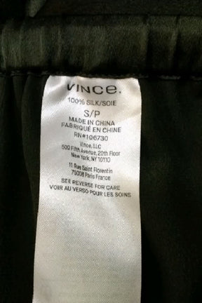 Pantalon large Vince  Vert