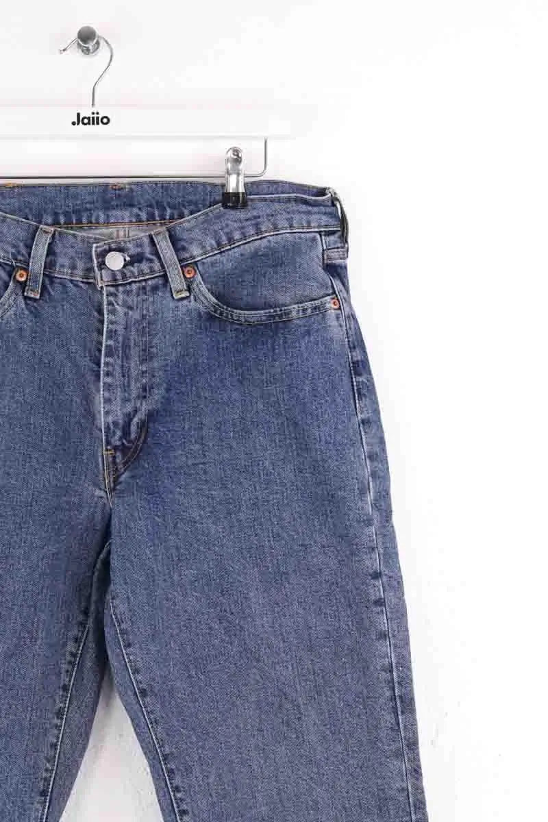 Jean droit Levi's Bleu en Coton