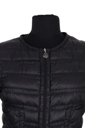 Doudoune Moncler Noir en Fourrure