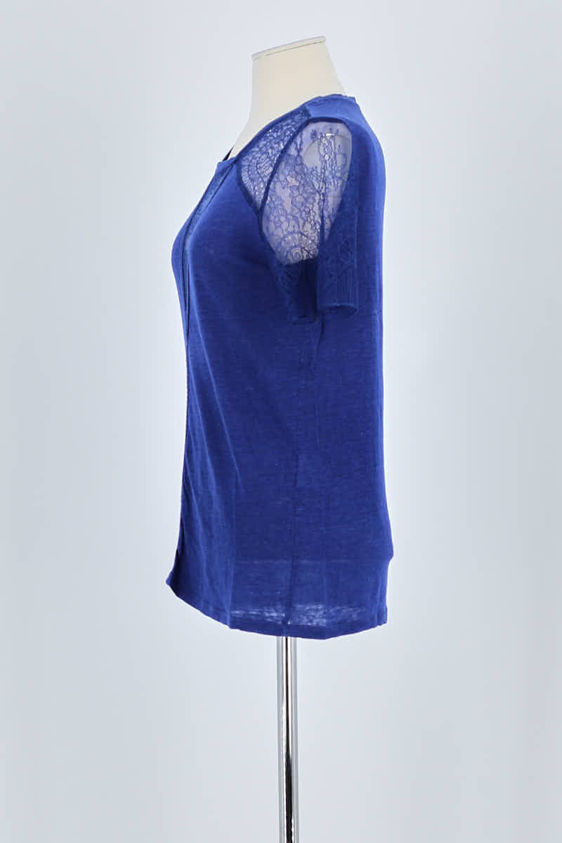 T-shirt Sandro  Bleu