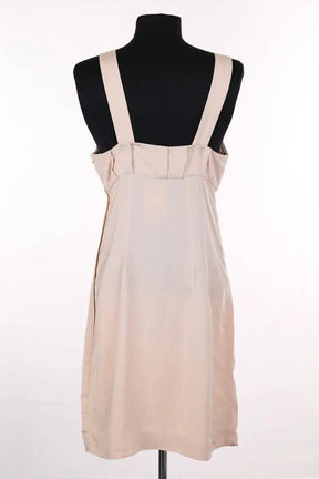 Robe Sandro Beige en Viscose