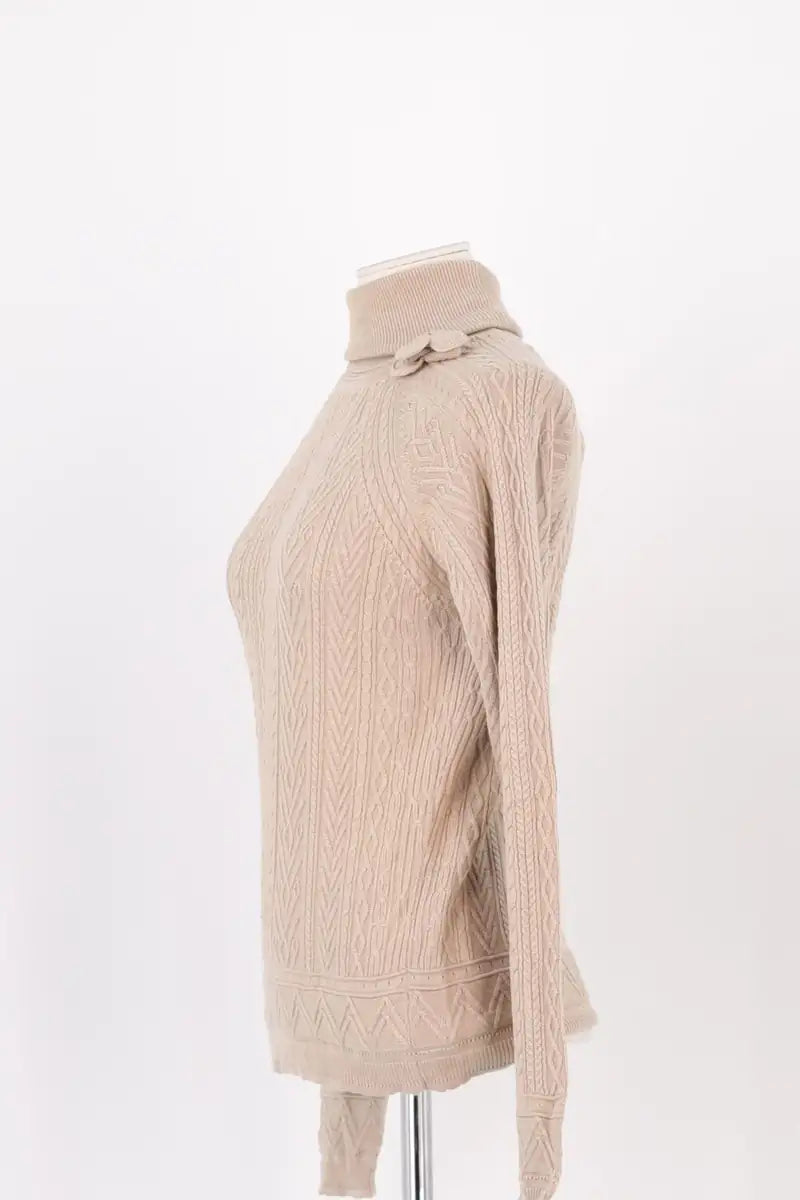 Pull Barbara Bui Beige en Viscose