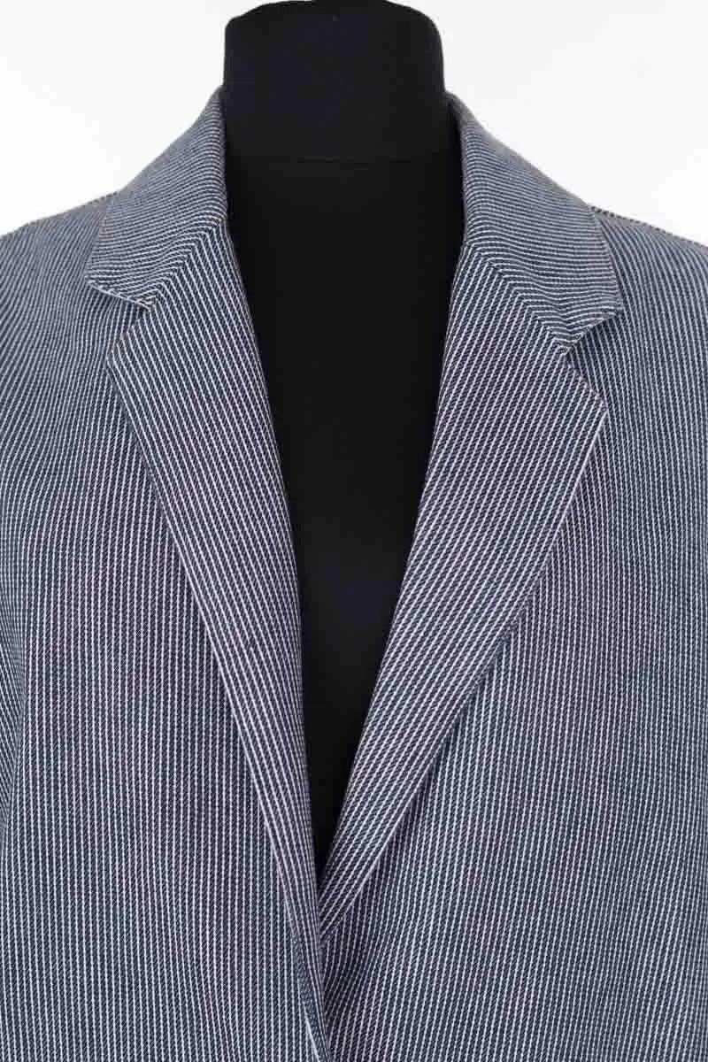 Blazer Sessun Bleu en Coton