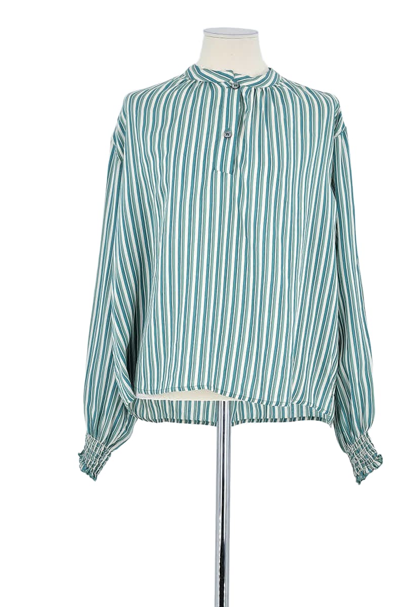 Blouse Pomandère  Turquoise