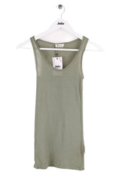Top sans manche American Vintage Kaki en Coton, taille S - Seconde Main