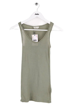 Top sans manche American Vintage Kaki en Coton, taille S - Seconde Main