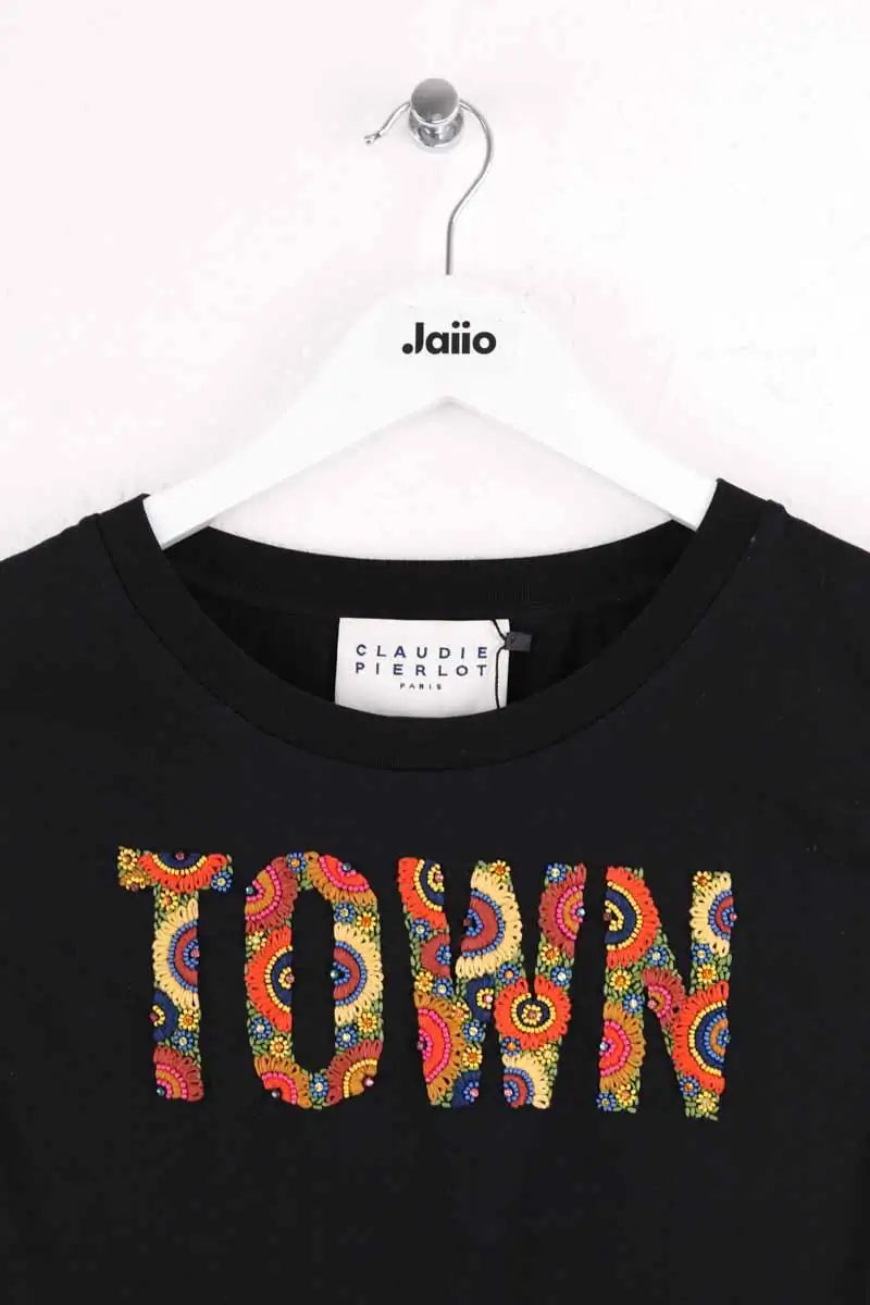 T-shirt Claudie Pierlot Noir en Coton