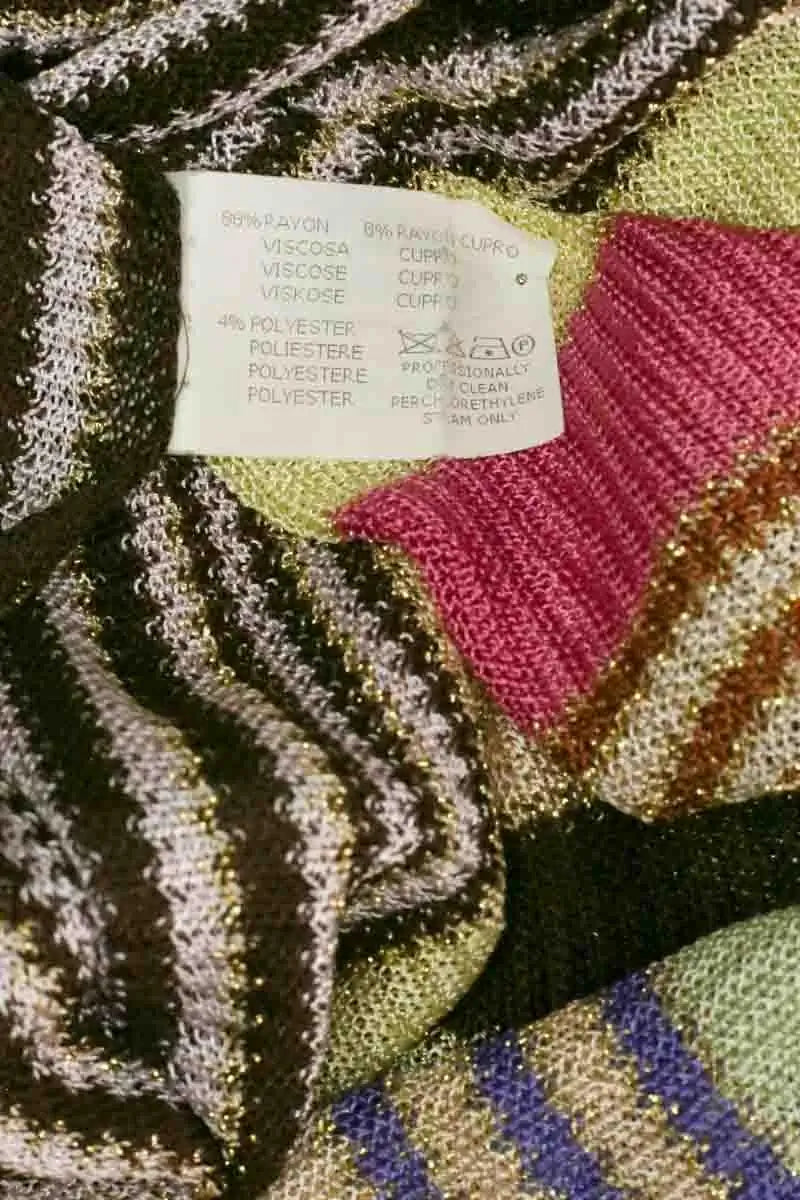 Robe Missoni Multicolore en Viscose