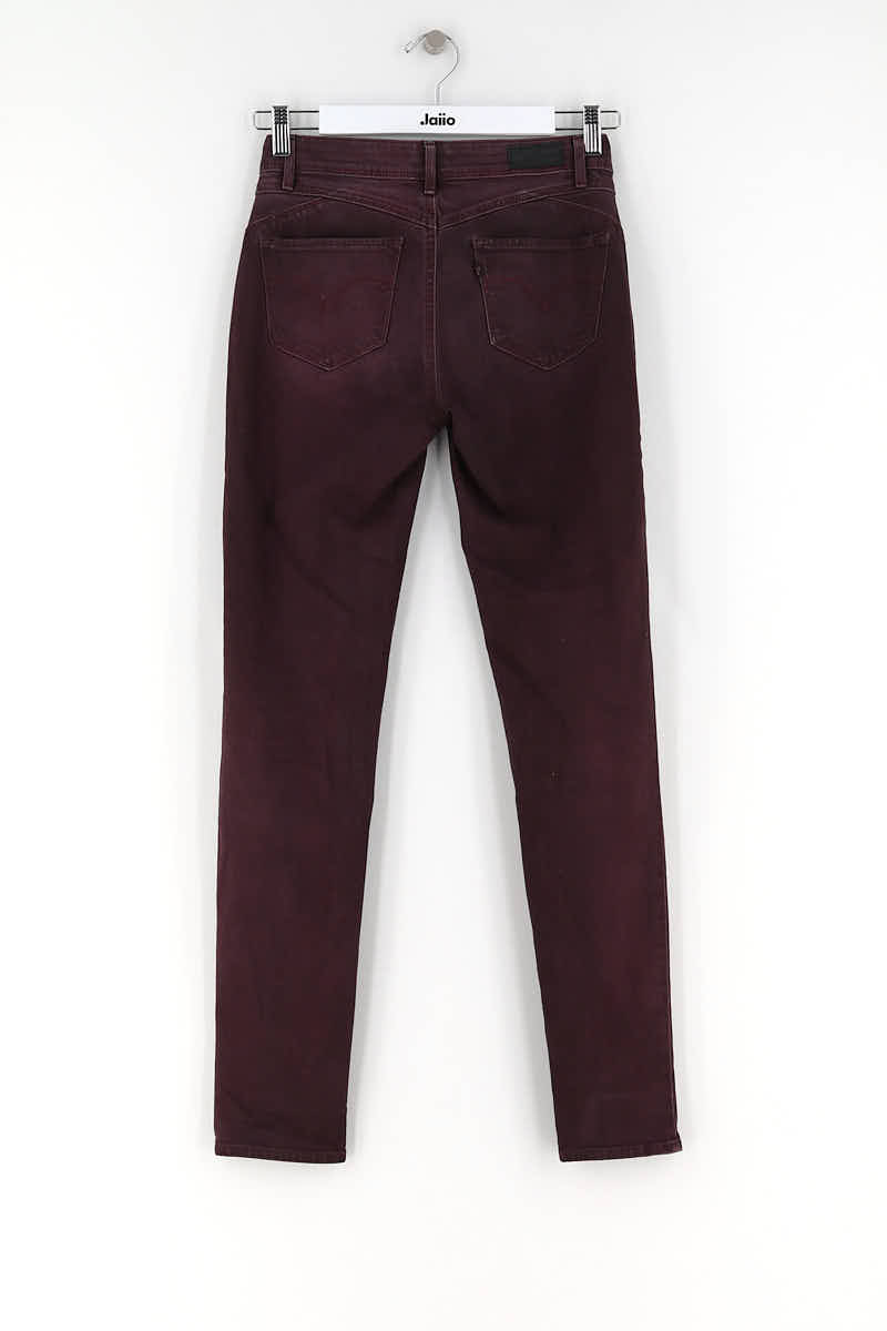 Jean slim Levi's  Bordeaux